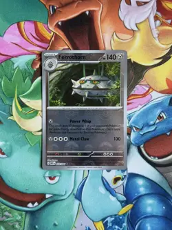 Ferrothorn Pokeball Reverse RARE - POKEMON CARD - White Flare 069/086 NM - Image 1