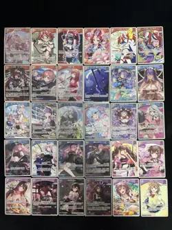 2024 Hololive Card Game hBP06-001 hBP06-002 OSR Raora Panthera Lot*96 QV82 - Image 2