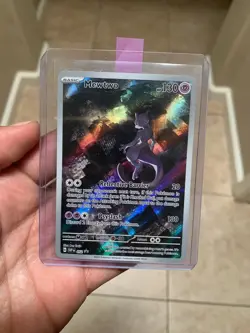 Pokemon Card TCG - Mewtwo SVP 052 Black Star Promo Scarlet & Violet 151 Promo NM - Image 1