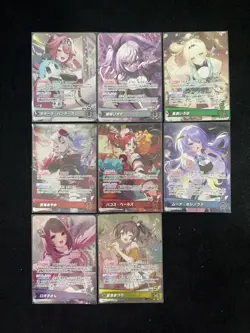 2024 Hololive Card Game hBP06-001 hBP06-002 OSR Raora Panthera Lot*8 QV82 - Image 1