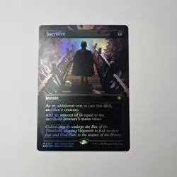 Sacrifice - Borderless Full Art -Duskmourn Special Guest FOIL - MtG - Image 2