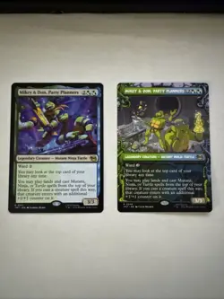 2x Mikey & Don, Party Planners (Showcase + Regular) Teenage Mutant Ninja Turtles - Image 1