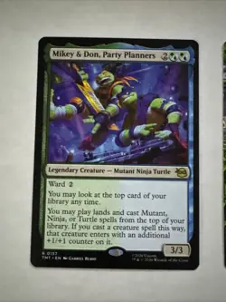 2x Mikey & Don, Party Planners (Showcase + Regular) Teenage Mutant Ninja Turtles - Image 3