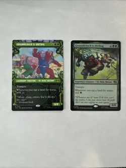 Groundchuck & Dirtbag (Foil + Showcase) Teenage Mutant Ninja Turtles Mtg 238 115 - Image 1