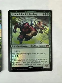 Groundchuck & Dirtbag (Foil + Showcase) Teenage Mutant Ninja Turtles Mtg 238 115 - Image 2