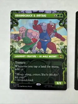 Groundchuck & Dirtbag (Foil + Showcase) Teenage Mutant Ninja Turtles Mtg 238 115 - Image 3