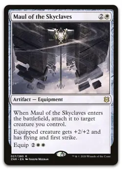 Maul of the Skyclaves #27 (NM) Zendikar Rising ZNR Magic MTG - Image 1