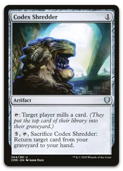 Codex Shredder #304 (NM) Commander Legends CMR Magic MTG - Image 1