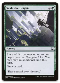 Scale the Heights #202 (NM) Zendikar Rising ZNR Magic MTG - Image 1