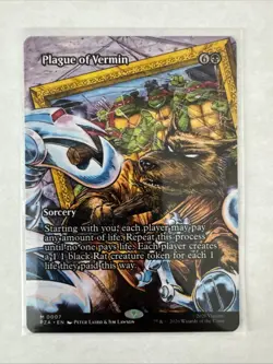 Plague of Vermin (Borderless) Teenage Mutant Ninja Turtles Source Material TMNT - Image 1