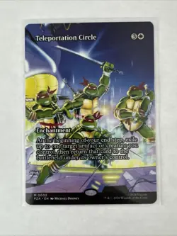 Teleportation Circle (Borderless) Teenage Mutant Ninja Turtles Source PZA Mtg - Image 1