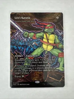 Leo's Katana Sword of Sinew and Steel (Borderless) Teenage Mutant Ninja Turtles - Image 1