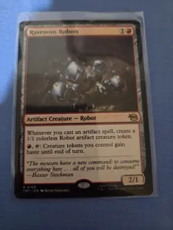 Ravenous Robots-0106- Teenage Mutant Ninja Turtles-MTG-NM/M - Image 1