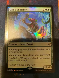 MTG Edge of Eternities Icetill Explorer Foil - Image 1