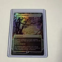 MTG Leyline of Sanctity Wilds of Eldraine: Enchanting Tales Foil - Image 1