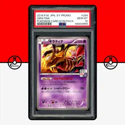 Pokemon PSA 10 Giratina 284/XY-P Gym Pack Stamp Black Star Promo Japanese - Image 1