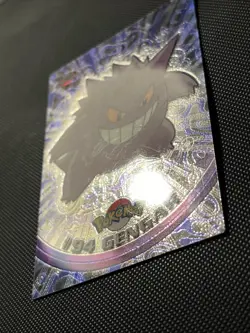 2000 Topps Chrome Pokemon T.V. Series Gengar SPECTRA #94 - Image 3
