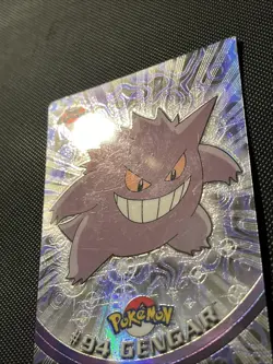 2000 Topps Chrome Pokemon T.V. Series Gengar SPECTRA #94 - Image 4