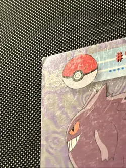 2000 Topps Chrome Pokemon T.V. Series Gengar SPECTRA #94 - Image 5