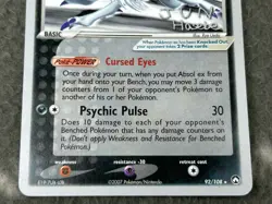 Absol EX 92/108- 2007 World Championship Deck Jun Hasebe Pokemon TCG - Image 3