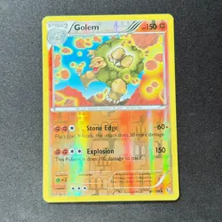 Golem 47/106 Reverse Holo Rare XY: Flashfire Pokemon TCG LP - Image 1