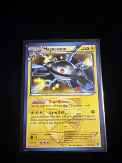 Pokemon Magnezone 46/135 Reverse Holo Rare Plasma Storm LP English - Image 1