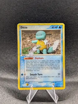 Ditto (Squirtle) 40/113 Delta Species Regular Pokemon Card - Image 1