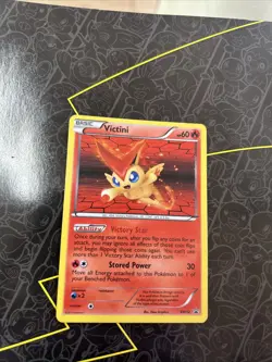Pokemon Victini BW32 Black Star Promo Holo Basic TCG Card - Image 1