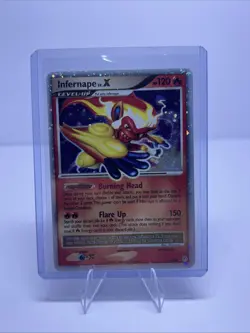 Infernape LV.X - 121/130 - Rare Holo DMG, English Pokemon Diamond and Pearl - Image 1