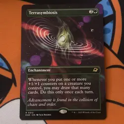 Terrasymbiosis MINT Borderless #312 Edge of Eternities EOE MTG Rare M/NM - Image 1