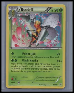 Beedrill - XY Base Set # 5/146 NM Pokemon TCG - Image 1