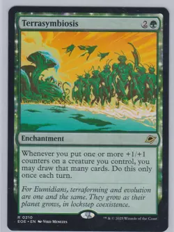 Terrasymbiosis MTG Edge of Eternities #0210 RARE - Image 1