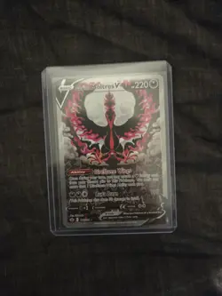 Galarian Moltres V 177/198 Chilling Reign Alternate Art Rare Pokemon Card NM - Image 1