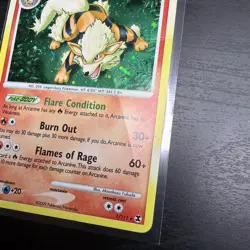 Pokemon TCG Rising Rivals ~ Arcanine lv. 53 Holo Rare 1/100 ~ NM - Image 3