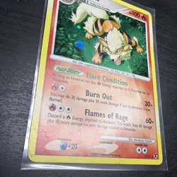 Pokemon TCG Rising Rivals ~ Arcanine lv. 53 Holo Rare 1/100 ~ NM - Image 5