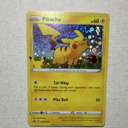 Pokemon Pikachu BW54 Black & White Promo Holo Basic 60 HP Pokemon Card - Image 1