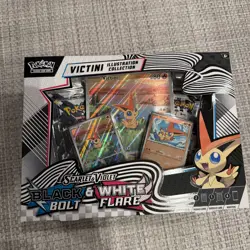 Pokemon Black Bolt White Flare Victini Illustration Collection Box NEW x3 - Image 2