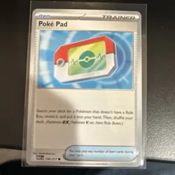 Pokemon Mega Evolution Ascended Heroes Poke Pad 198/217 - Image 1