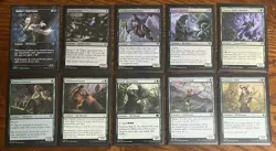 MTG Lathril Blade Of The Elves Custom Commander Deck ELF TRIBAL Sleeved With Box - Image 3