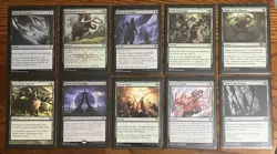 MTG Lathril Blade Of The Elves Custom Commander Deck ELF TRIBAL Sleeved With Box - Image 5