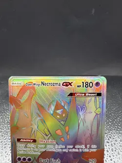 Pokemon Sun & Moon Ultra Prism Dawn Wings Necrozma GX 161/156 - Image 3