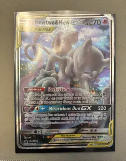 Pokemon Mewtwo & Mew GX Tag Team Holo SM191 Pokemon TCG English - Image 2