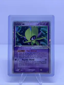 POKEMON CELEBI EX 17/17 POP SERIES 2 ULTRA RARE HOLO BASIC PSYCHIC 80HP - Image 1