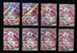 2025 Pokemon TCG S-Chinese 151C 185/151 SR Mew ex Full Art Holo Lot 8 NE40 - Image 1