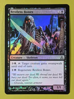 FOIL Restless Bones x1 Guildpact 1x Magic the Gathering MTG - Image 1