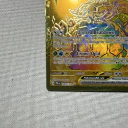 Pokemon Terapagos EX 180/131 Sv: Prismatic Evolutions Hyper Rare Holo Full Art - Image 1