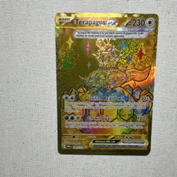 Pokemon Terapagos EX 180/131 Sv: Prismatic Evolutions Hyper Rare Holo Full Art - Image 2