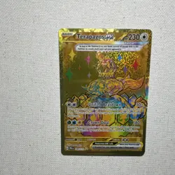 Pokemon Terapagos EX 180/131 Sv: Prismatic Evolutions Hyper Rare Holo Full Art - Image 3