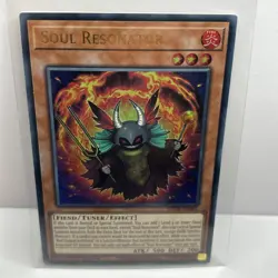 2020 Yu-Gi-Oh! 1st Edition- Soul Resonator Ultra Rare SDCK-EN001 NM - Image 2