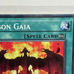 Yu-Gi-Oh! TCG 1st Edition Crimson Gaia SDCK-EN026 Spell Card NM - Image 4